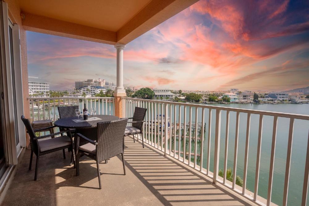 Beautiful waterfront 3 bedroom condo, located in the heart of Clearwater Beach